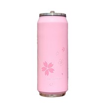 꼼꼬미 꼬맥 스포츠 냉온 텀블러, 500ml, 핑크