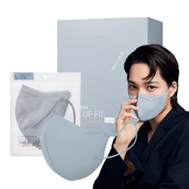 참존 톤업핏 블랙라벨 라이트 마스크 대형, 25개입, 1개, 브리즈 블루