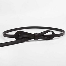 여성용 슬림 끈 무버클 벨트