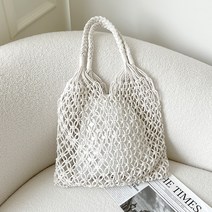 프롬헤븐 페리 손 뜨개 그물 가방 S378