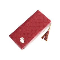 고급스러운 패턴과 러블리양 가벼운 장지갑