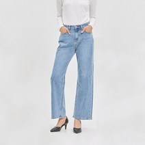 잠뱅이 여성용 바이오스톤 올약워싱 청바지 AL3DTG572LB