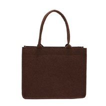 JCP 베이직 펠트 베이비 토트백, 커피