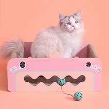 칠시 고양이 스퀘어 스크래쳐, 혼합색상, 1개