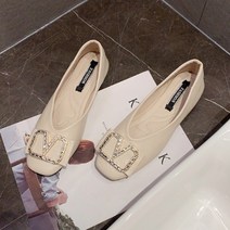 탑시가 TCR 헤이니 버클 플랫슈즈