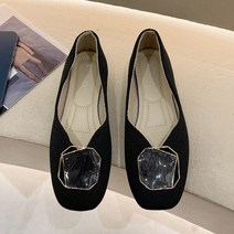 여성용 마블장식 로우힐 펌프 구두 GH35_RD_715