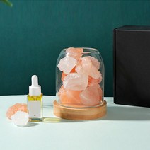 쿼르디 크리스탈 아로마램프, 오렌지 + 화이트