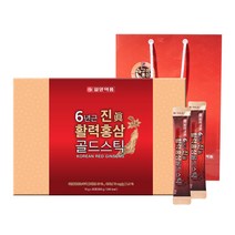 일양약품 6년근 진 활력홍삼 골드스틱 30p + 쇼핑백, 300g, 1개