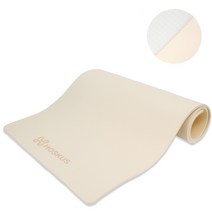 호스커스 TPE 요가매트 10mm, 퓨어베이지