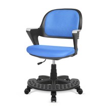 알라딘플로 발받침대 메쉬 의자 AR-369, 블랙(바디) + 올블루