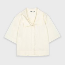 미쏘 여성용 빅카라 포인트 셔츠