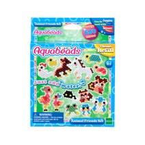 아쿠아비즈 동물친구 디자인 컬렉션 유아비즈DIY 세트, 혼합색상