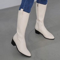 할리샵 슬림핏 웨스턴 롱부츠 5.5cm 1012K8