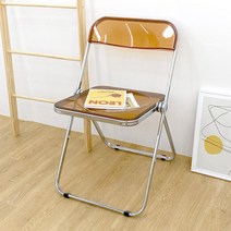 밴프 퓨어체어 OC204, 투명브라운, 1개