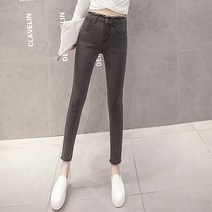 여성용 디우스 데님 스키니 청바지 101 CH-2214672