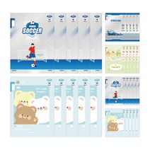 펜피아 남아용 600 초등노트 1-2 무제, 랜덤발송, 30개