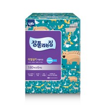 잘풀리는집 리얼실키 미용티슈 2겹 180매, 180매입, 6개
