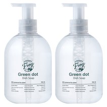 프로그 뉴멍 1종 주방세제 무향, 2개, 750ml