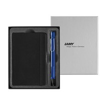 LAMY 사파리 샤프 + 노트 기프트 세트, 블루, 1세트
