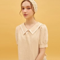 DEBB Linen 블라우스 탑 DEAMA0021M