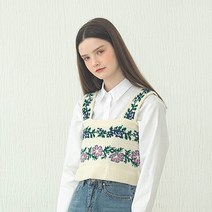 핑크파인애플 BUSTIER KNIT TOP