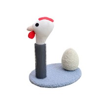 리온 고양이 스크래쳐 긁는 기둥 장난감 SI208, 블루, 1개
