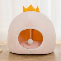 TCR 애니멀 고양이 숨숨집, 핑크크라운