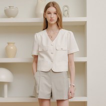 LOOKAST 여성용 CELINA PUFF SLEEVE JACKET