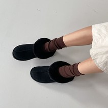 여성용 미닛 스웨이드 단화