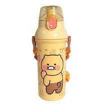 릴팡 춘식이 앵커 원터치 어깨끈물통, 혼합색상, 500ml