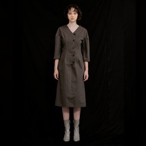 주드맥콜 Ivy Button Midi Dress