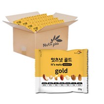 넛츠피아 잇츠넛 골드 호두없는 하루견과, 100개입, 20g