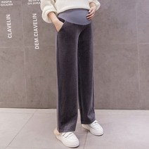 지앤와이 코듀로이 와이드 임부 팬츠