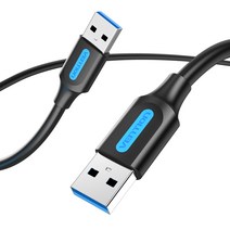 벤션 USB 3.0 A타입 male to A타입 male 고속 케이블, 1개, 3m