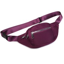 스타 솔리드 지퍼 크로스 힙색, TYPE 02 와인