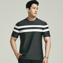 업클라스 남성용 패러렐 반 팔 티셔츠 b087hf