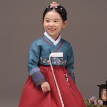 더예한복 여아용 수려한별 한복세트 344