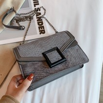 JCP 스웨이드 파이톤 크로스백