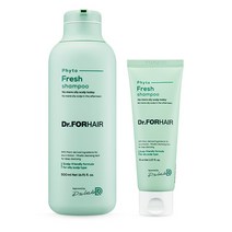 닥터포헤어 피토프레시 지성샴푸 500ml + 샴푸 70ml 세트, 1세트