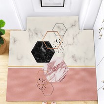 블럭마트 북유럽 주방매트 미끄럼방지 발매트, TYPE5