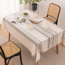 방수 캠핑 식탁 테이블보 2p, 보헤미안2