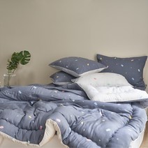 지베딩 해피베어 모달100% 옥수수솜 차렵이불