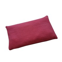 편백아트 프리미엄 편백 구슬형칩 클래식 베개, 빨강