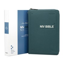 아가페 영문 NIV BIBLE 중 단본 다크블루(지퍼), 아가페출판사