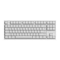 COX LP PBT 게이밍 기계식 유선키보드 갈축, 텐키리스, 화이트, CK87 SLIM