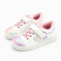 바니 여아용 파스텔 트윈 하트 운동화