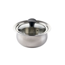 소댕 통3중 스테인리스 뚝배기, 14cm, 1개