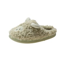 여성용 양 캐릭터 뽀글이 전체퍼 안감 사무실 슬리퍼 3cm O_SL23