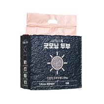 큐트캣 응고형 굿모닝 두부 고양이 모래 차콜 얇은입자 1.5mm, 2.8kg, 1개