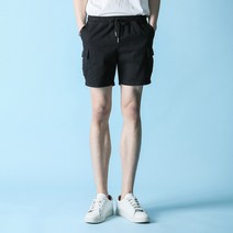 블루포스 남성용 레비카 워싱 면 카고 캐주얼 반바지